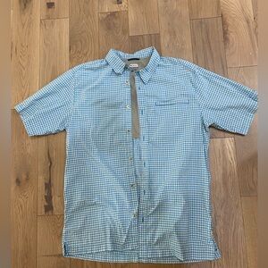Columbia Titanium Shirt Men's Size L Vented Omni- Shade Short Sleeve